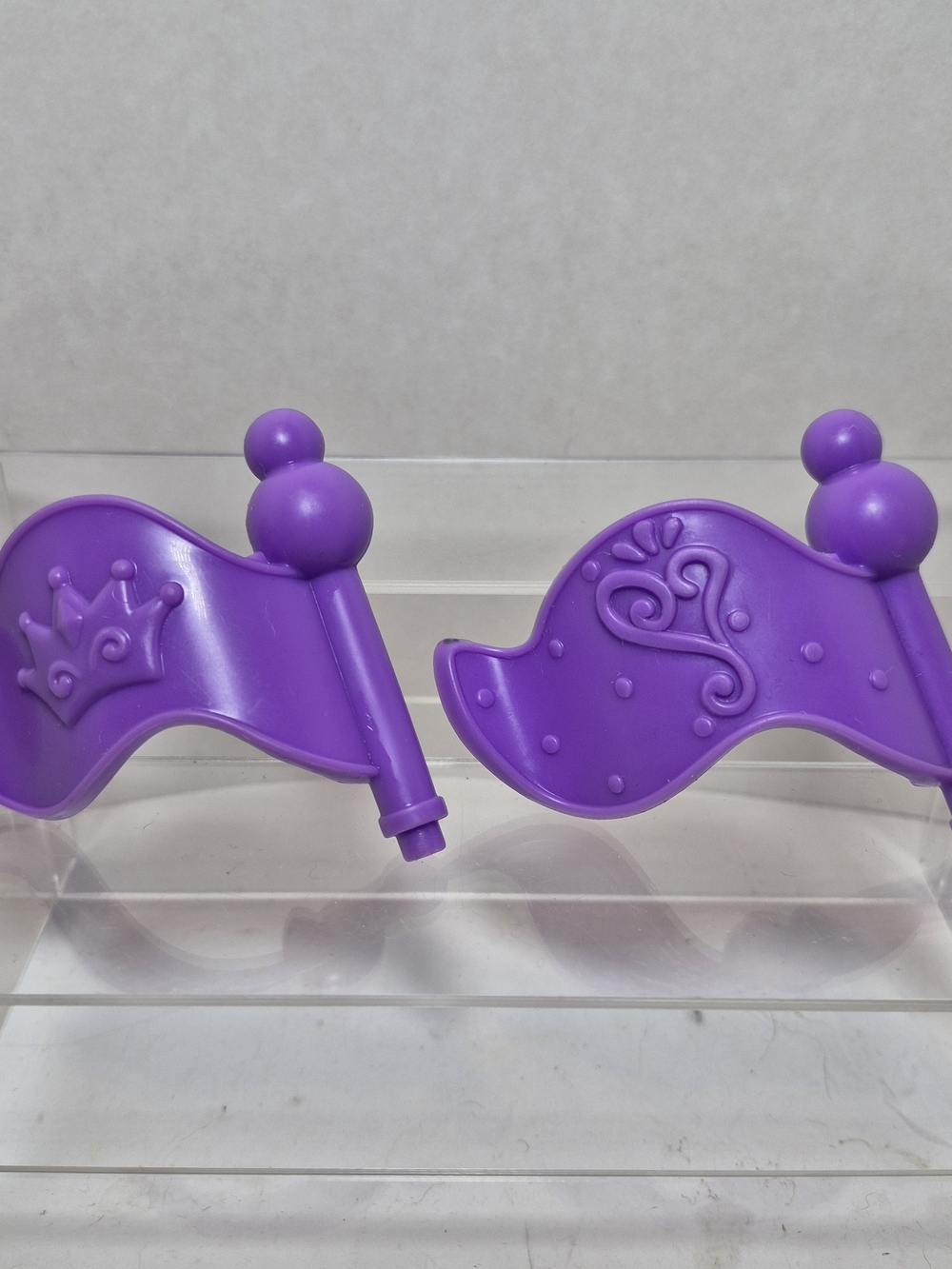 Fisher Price Little People Dance N Twirl Palace Replacement Flags x2